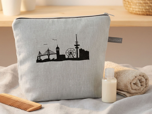 Hamburg Skyline - Vollstick Stickdatei